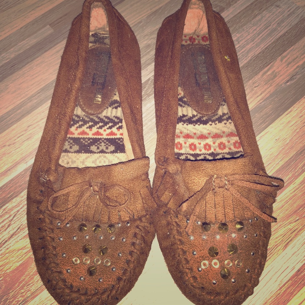 Brown Moccasins